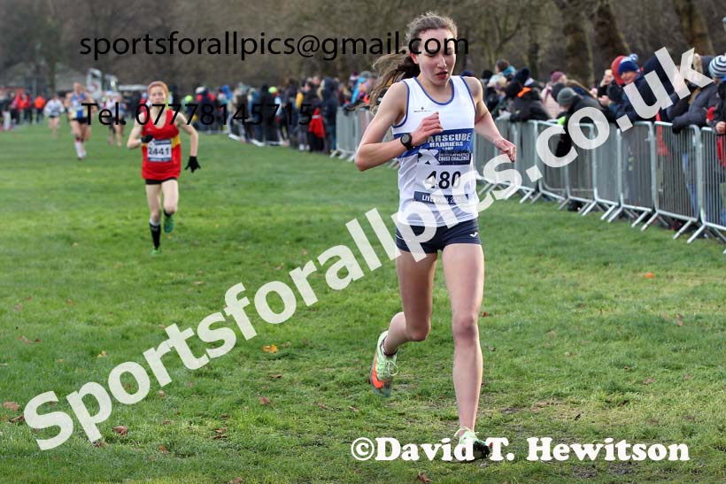 Womens under-17s and under-20s, European Cross Country Championships Trials, Sefton Park, Liverpool. Photo: David T. Hewitson/Sports for All Pics